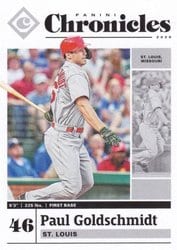 2020 Panini Chronicles Base Set Paul Goldschmidt #28 card
