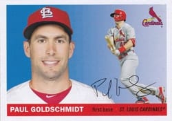 2020 Topps Archives Base Set Paul Goldschmidt #2 card