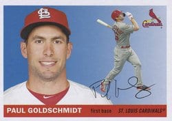 2020 Topps Archives Base Set Paul Goldschmidt #2 card