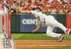 2020 Topps Base Set Paul Goldschmidt #145b card