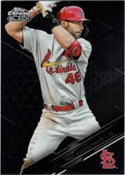 2020 Topps Chrome Black Base Set Paul Goldschmidt #34 card