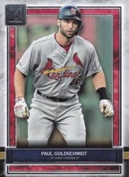 2020 Topps Museum Collection Base Set Paul Goldschmidt #48 card