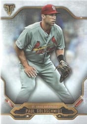 2020 Topps Triple Threads Base Set Paul Goldschmidt #85 card