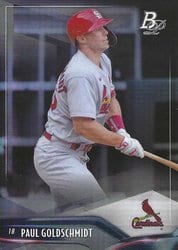 2021 Bowman Platinum Base Set Paul Goldschmidt #38 card