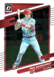 2021 Donruss Optic Base Set Paul Goldschmidt #194 card