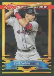 2021 Finest Flashbacks Base Set Paul Goldschmidt #138 card