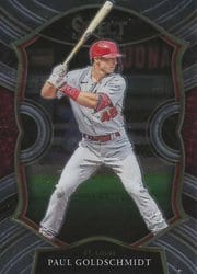 2021 Panini Select Base Set Paul Goldschmidt #45 card