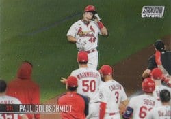 2021 Stadium Club Chrome Base Set Paul Goldschmidt #33 card
