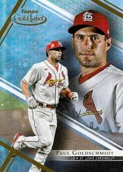 2021 Topps Gold Label Base Set Paul Goldschmidt #54 card