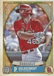 2021 Topps Gypsy Queen Base Set Paul Goldschmidt #100 card