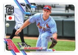 2021 Topps Japan Edition Base Set Paul Goldschmidt #85 card