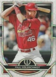 2021 Topps Tribute Base Set Paul Goldschmidt #19 card