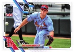 2021 Topps UK Edition Base Set Paul Goldschmidt #80 card