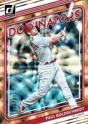 2022 Donruss Dominators Paul Goldschmidt #D-9 card