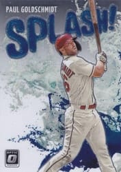 2022 Donruss Optic Splash Paul Goldschmidt #SP-15 card