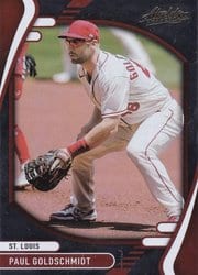 2022 Panini Absolute Base Set Paul Goldschmidt #39 card