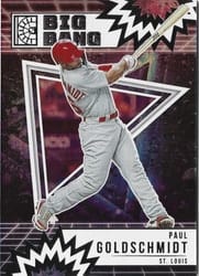 2022 Panini Capstone Big Bang Paul Goldschmidt #BB-4 card