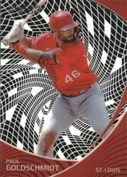 2022 Panini Chronicles Clear Vision Paul Goldschmidt #7 card