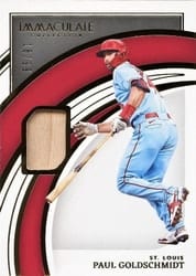 2022 Panini Immaculate Collection Base Set Paul Goldschmidt #45 card