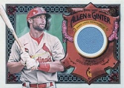 2022 Topps Allen & Ginter Relics (Pattern A) Paul Goldschmidt #AGRA-PG card