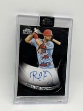 2022 Topps Chrome Black Autographs Paul Goldschmidt #CBA-PG card