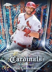 2022 Topps Chrome Pinstriped Paul Goldschmidt #P-12 card