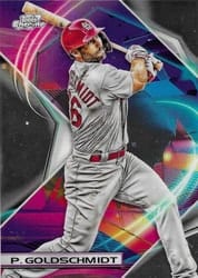 2022 Topps Cosmic Chrome Base Set Paul Goldschmidt #87 card