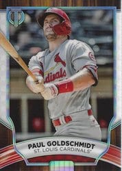 2022 Topps Tribute Base Set Paul Goldschmidt #80 card