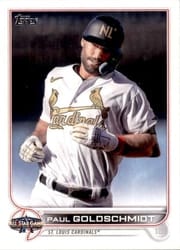 2022 Topps Update 2022 MLB All-Stars Paul Goldschmidt #ASG-7 card