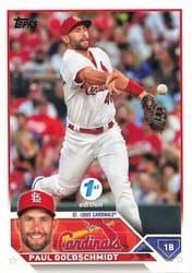 2023 Topps 1st Edition Base Set Paul Goldschmidt #100 card