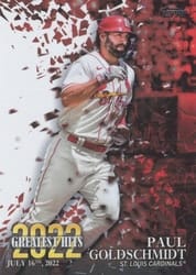 2023 Topps 2022's Greatest Hits Paul Goldschmidt #22GH-9 card