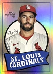 2023 Topps Archives 1969 Team History Foil Paul Goldschmidt #69T-52 card