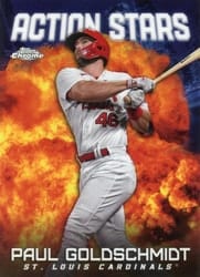 2023 Topps Chrome Update Action Stars Paul Goldschmidt #ASC-22 card