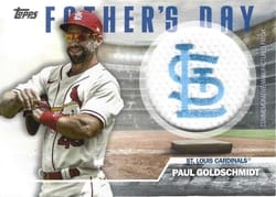 2023 Topps Father's Day Commemorative Team Patches Paul Goldschmidt #FD-PG card