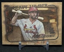 2023 Topps Heavy Lumber Paul Goldschmidt #HL-8 card