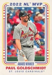 2023 Topps Heritage Award Winners Paul Goldschmidt #AW-2 card