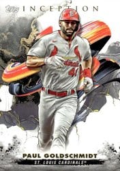 2023 Topps Inception Base Set Paul Goldschmidt #36 card