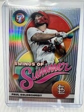 2023 Topps Pristine Swings of Summer Paul Goldschmidt #SS-9 card