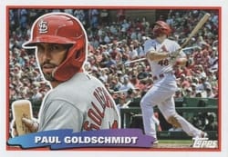 2023 Topps Update Oversized Topps Big Baseball Paul Goldschmidt #BIG-20 card