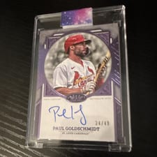 2024 Topps Tier One Next Level Autographs Paul Goldschmidt #NLA-PG card