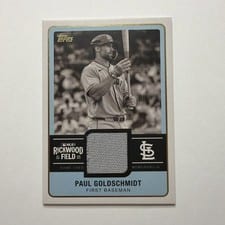 2025 Topps Rickwood Relic Collection Paul Goldschmidt #RWR-PG card