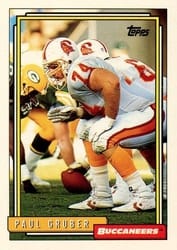1992 Topps Base Set Paul Gruber #63 card