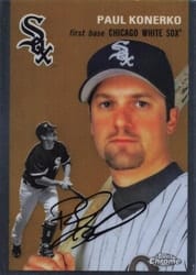 2023 Topps Chrome Platinum Anniversary Base Set Paul Konerko #410 card