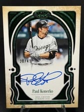 2026 Topps Tier One Tier One Talent Autographs Paul Konerko #T1TA-PK card