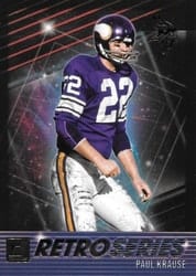 2021 Donruss Retro Series Paul Krause #RS31 card