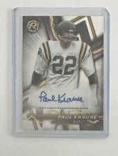 2023 Topps Composite Resurgence Signatures Set Paul Krause #RA-PK card