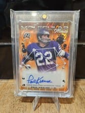 2024 Topps Resurgence Molecular Marks Paul Krause #MM-PK card