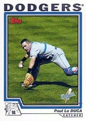2004 Topps Base Set Paul Lo Duca #58 card