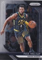 2018-19 Panini Prizm Base Set Paul Millsap #82 card