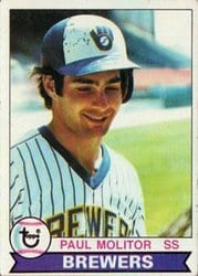1979 Topps Base Set Paul Molitor #24 card